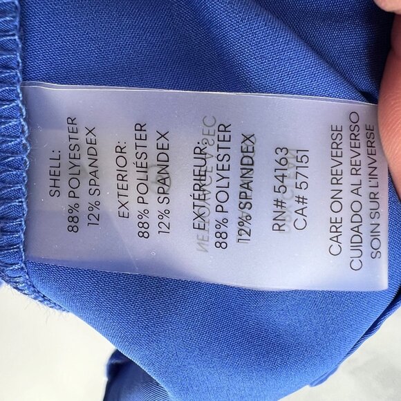 Calvin Klein Commuter Halter A-Line Dress Dazzling Blue Size 2 NWT - Picture 9 of 11